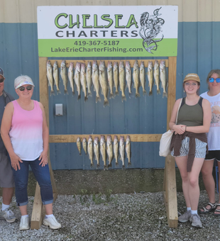 Walleye fun on Lake Erie!